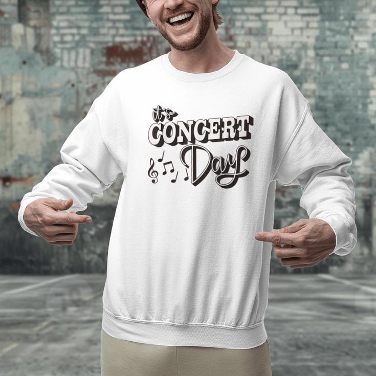 The Concert Day Elementary Music Teacher First Day Of School Men Graphic Sweatshirt, gift for family, gift for coworker
