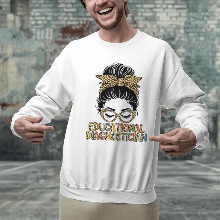 Cute Educational Diagnostician Teacher Appreciation Week Men Women Men Graphic Sweatshirt, gift for family, gift for coworker
