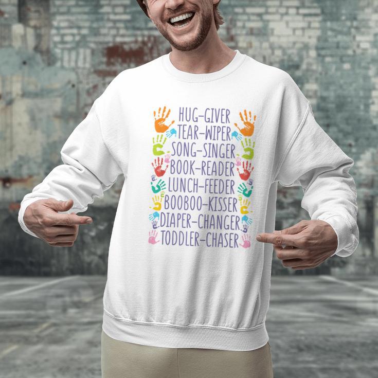 Daycare Provider Daycare Teacher Childcare Provider Men Graphic Sweatshirt, gift for family, gift for coworker Daycare Provider Daycare Teacher Childcare Provider Men Graphic Sweatshirt, gift for family, gift for coworker