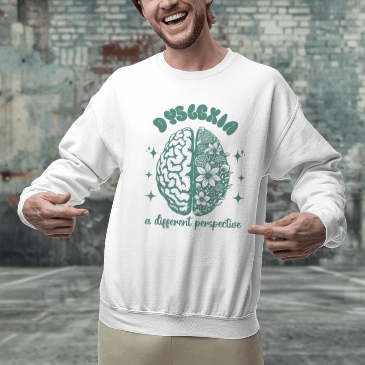 Dyslexia A Different Perspective Dyslexia Specialist Teacher Men Graphic Sweatshirt, gift for family, gift for coworker