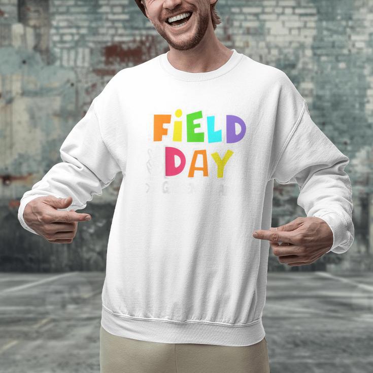Field Day Green Team For Teacher Kids Field Day Games Men Graphic Sweatshirt, gift for family, gift for coworker