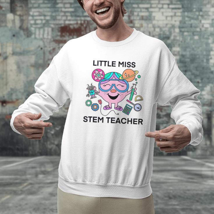 Little Miss Stem Teacher Men Graphic Sweatshirt, gift for family, gift for coworker Little Miss Stem Teacher Men Graphic Sweatshirt, gift for family, gift for coworker