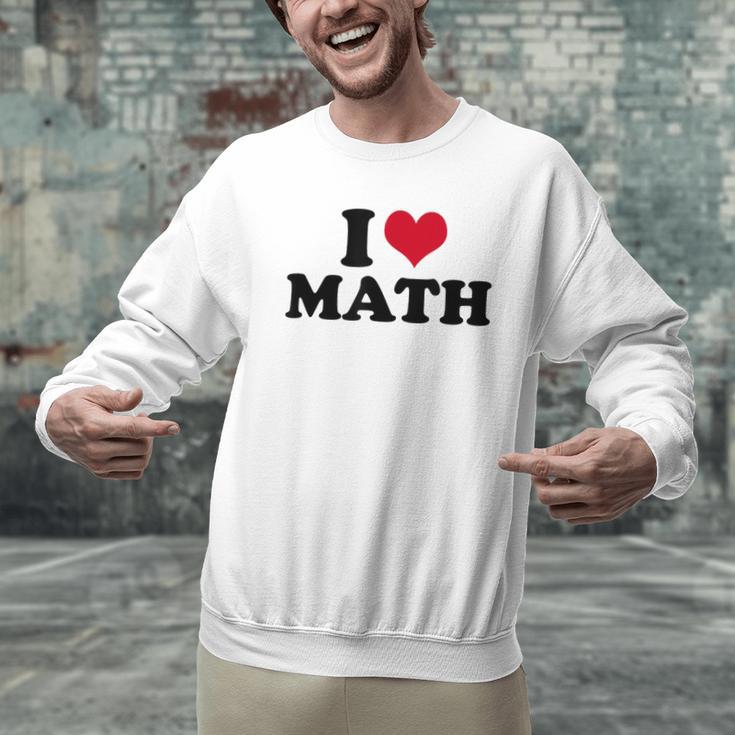 I Love Math Teacher Men Graphic Sweatshirt, gift for family, gift for coworker I Love Math Teacher Men Graphic Sweatshirt, gift for family, gift for coworker