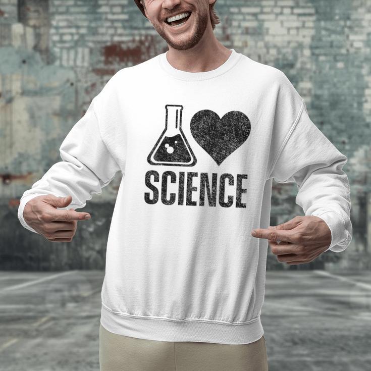 I Love Science Lover Teacher Scientist Sciences Men Graphic Sweatshirt, Science Teacher Sweatshirts, gift for family, gift for coworker