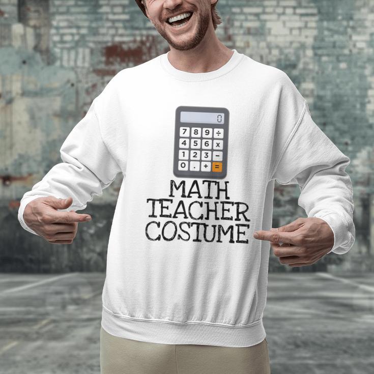 Math Teacher Costume Tshirt Halloween High School Calculator Men Graphic Sweatshirt, gift for family, gift for coworker Math Teacher Costume Tshirt Halloween High School Calculator Men Graphic Sweatshirt, gift for family, gift for coworker