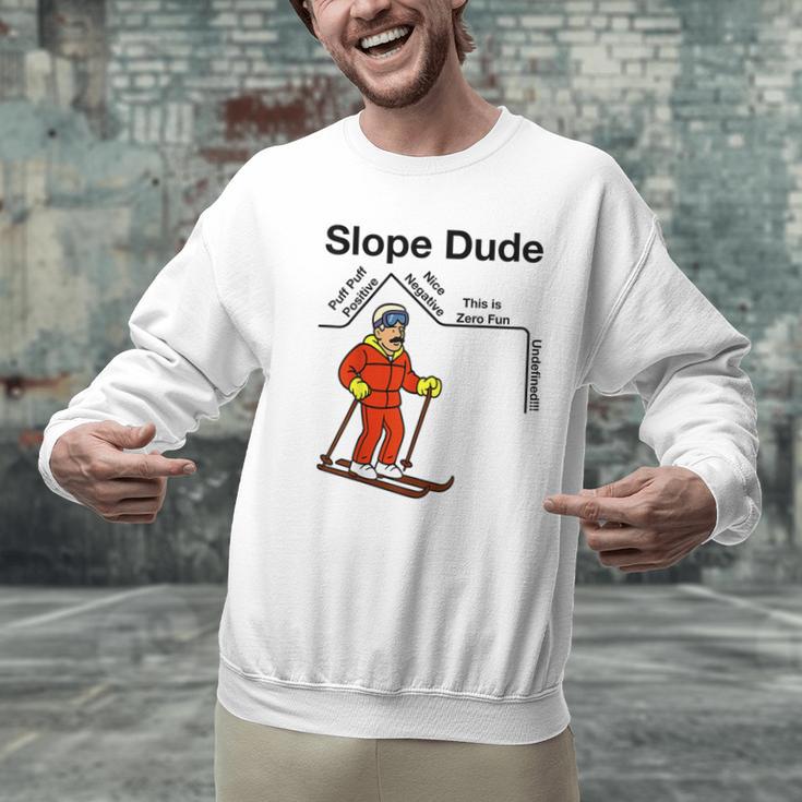 Nerdy Slope Dude Geometry Algebra Math Teacher Men Graphic Sweatshirt, gift for family, gift for coworker Nerdy Slope Dude Geometry Algebra Math Teacher Men Graphic Sweatshirt, gift for family, gift for coworker