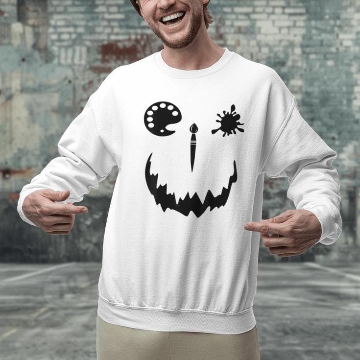 Pumpkin Artist Halloween Art Teacher Men Graphic Sweatshirt, gift for family, gift for coworker