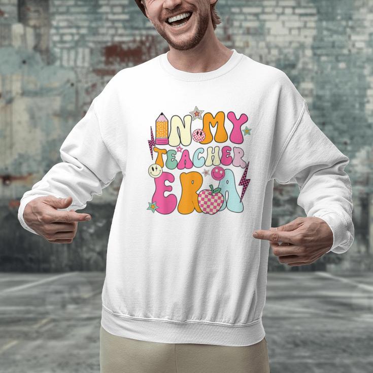 Retro Groovy In My Teaching Era Best Teacher Appreciation Men Graphic Sweatshirt, Groovy Teacher Sweatshirts, gift for family, gift for coworker Retro Groovy In My Teaching Era Best Teacher Appreciation Men Graphic Sweatshirt, Groovy Teacher Sweatshirts, gift for family, gift for coworker