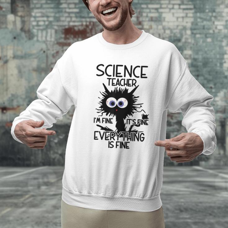 Science Teacher Appreciation Merch -Adults -Youth Grey Classic Fit Modern Science Theme Cartoon Men Graphic Sweatshirt, Science Teacher Sweatshirts, gift for family, gift for coworker Science Teacher Appreciation Merch -Adults -Youth Grey Classic Fit Modern Science Theme Cartoon Men Graphic Sweatshirt, Science Teacher Sweatshirts, gift for family, gift for coworker