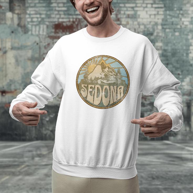 Sedona Arizona Nature Mountains Hiking Outdoors Men Graphic Sweatshirt, gift for family, gift for coworker