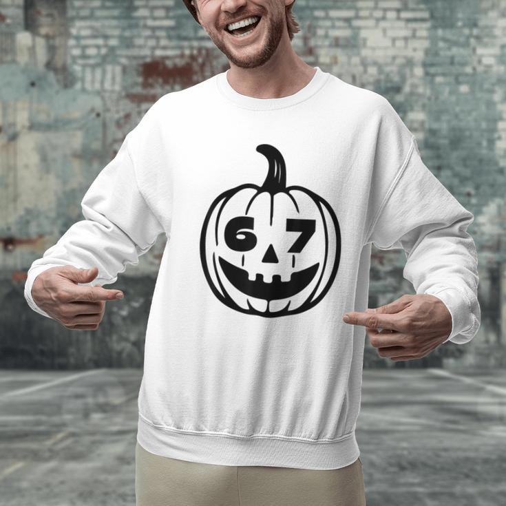 Six Seven Halloween Costume For Students Teachers Men Graphic Sweatshirt, gift for family, gift for coworker