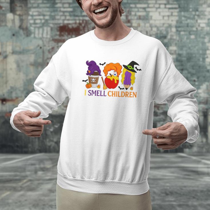 I Smell Children Witch Teacher Halloween Trick Or Teach Men Graphic Sweatshirt, gift for family, gift for coworker I Smell Children Witch Teacher Halloween Trick Or Teach Men Graphic Sweatshirt, gift for family, gift for coworker