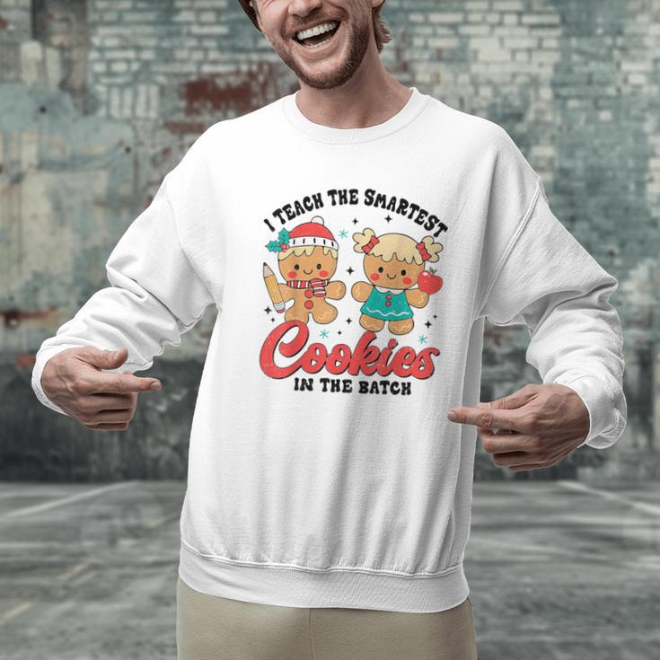 Teacher Of Smart Cookies Cute Gingerbread Teacher Christmas Men Graphic Sweatshirt, gift for family, gift for coworker Teacher Of Smart Cookies Cute Gingerbread Teacher Christmas Men Graphic Sweatshirt, gift for family, gift for coworker