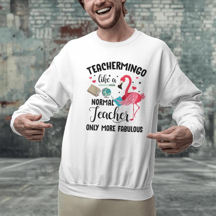 Teachermingo Like A Normal Teacher Only More Fabulous Men Graphic Sweatshirt, gift for family, gift for coworker Teachermingo Like A Normal Teacher Only More Fabulous Men Graphic Sweatshirt, gift for family, gift for coworker