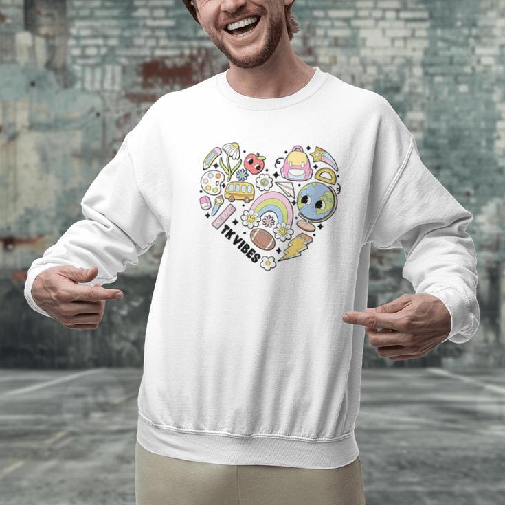 TK Vibes Back To School TK Kid Girl TK Team TK Teacher Women Men Graphic Sweatshirt, gift for family, gift for coworker TK Vibes Back To School TK Kid Girl TK Team TK Teacher Women Men Graphic Sweatshirt, gift for family, gift for coworker