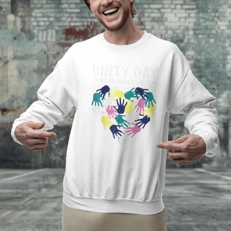 Together Against Bullying Unity Day Teachers Kids Toddler Men Graphic Sweatshirt, gift for family, gift for coworker