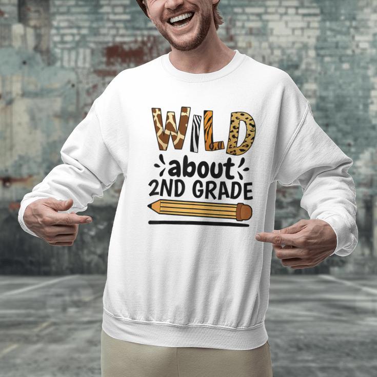 Wild About 2Nd Grade School Grade Teacher Men Graphic Sweatshirt, 2nd Grade Teacher Sweatshirts, gift for family, gift for coworker Wild About 2Nd Grade School Grade Teacher Men Graphic Sweatshirt, 2nd Grade Teacher Sweatshirts, gift for family, gift for coworker