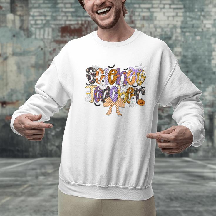 Women Spooky Science Teacher Halloween Science Stem Teacher Men Graphic Sweatshirt, Science Teacher Sweatshirts, gift for family, gift for coworker Women Spooky Science Teacher Halloween Science Stem Teacher Men Graphic Sweatshirt, Science Teacher Sweatshirts, gift for family, gift for coworker
