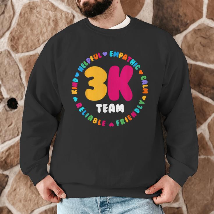 3K Team & Teacher Squad Threes Crew PreK Elementary Team Men Graphic Sweatshirt, novelty gifts, funny gifts 3K Team & Teacher Squad Threes Crew PreK Elementary Team Men Graphic Sweatshirt, novelty gifts, funny gifts
