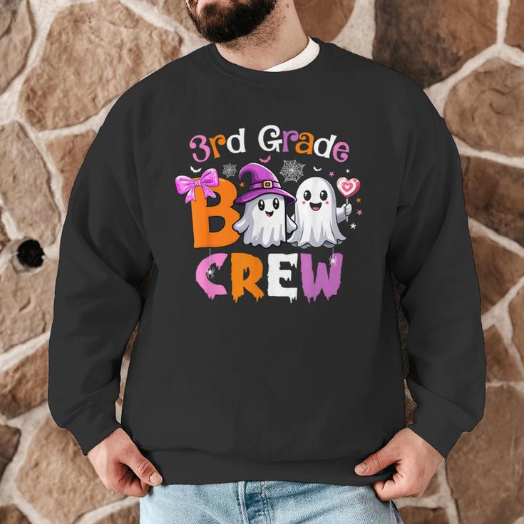3rd Grade Boo Crew Third Grade Halloween Costume Teacher Kid Men Graphic Sweatshirt, novelty gifts, funny gifts