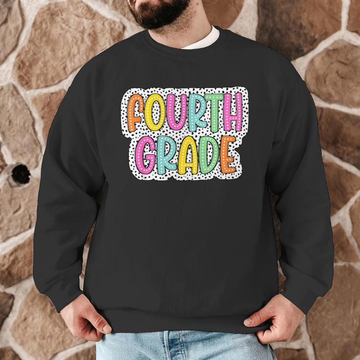 4th Grade Back To School Dalmatian Dots Teacher Student Men Graphic Sweatshirt, novelty gifts, funny gifts 4th Grade Back To School Dalmatian Dots Teacher Student Men Graphic Sweatshirt, novelty gifts, funny gifts