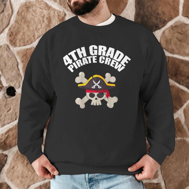 4th Grade Pirate Crew Halloween Costume Cool Teacher Student Men Graphic Sweatshirt, novelty gifts, funny gifts 4th Grade Pirate Crew Halloween Costume Cool Teacher Student Men Graphic Sweatshirt, novelty gifts, funny gifts