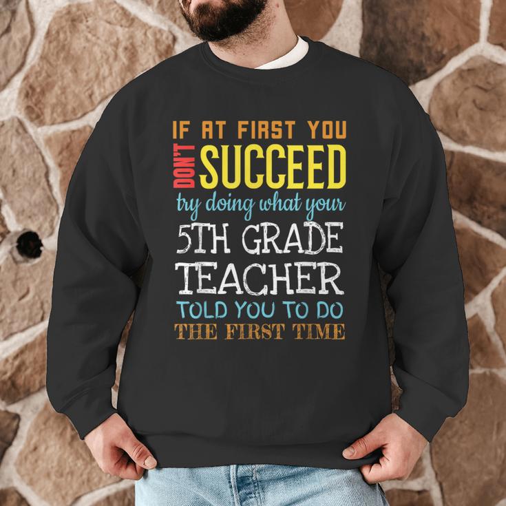 5th Grade Teacher Appreciation Men Graphic Sweatshirt, novelty gifts, funny gifts