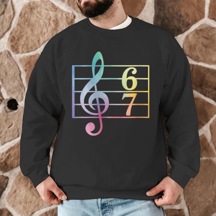 67 Music Meme Slang Six Seven Music Teacher Musician Men Graphic Sweatshirt, novelty gifts, funny gifts