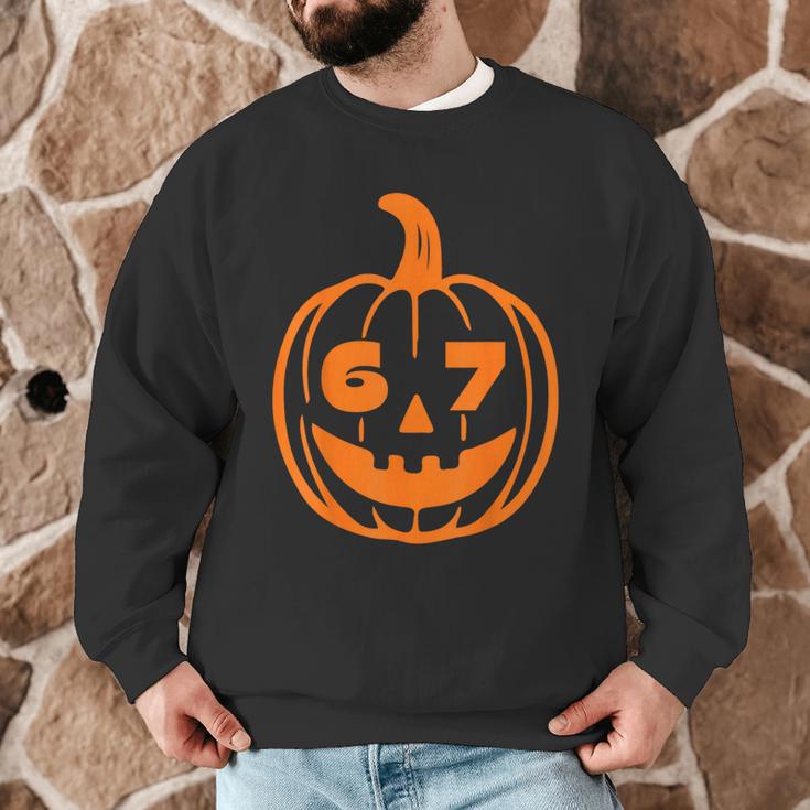 67 Six Seven Halloween Costume For Students Teachers Men Graphic Sweatshirt, novelty gifts, funny gifts