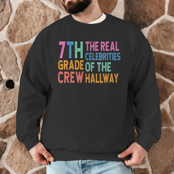 7th Grade Crew The Real Celebrities Of The Hallway Teacher Men Graphic Sweatshirt, novelty gifts, funny gifts 7th Grade Crew The Real Celebrities Of The Hallway Teacher Men Graphic Sweatshirt, novelty gifts, funny gifts