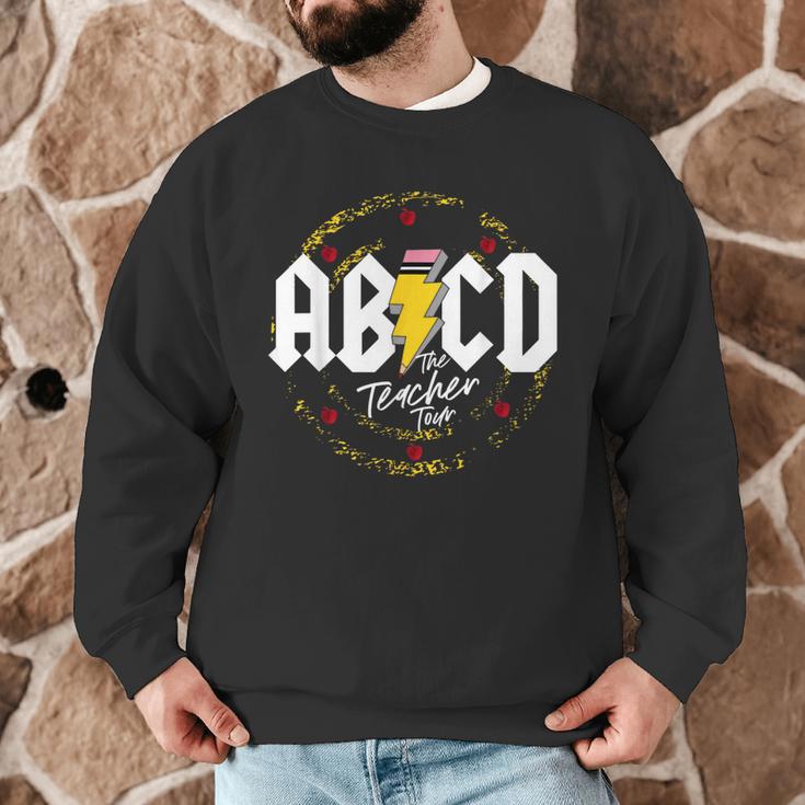 ABCD The Teacher Tour Last Day Of School Rockin' Teacher Men Graphic Sweatshirt, novelty gifts, funny gifts ABCD The Teacher Tour Last Day Of School Rockin' Teacher Men Graphic Sweatshirt, novelty gifts, funny gifts