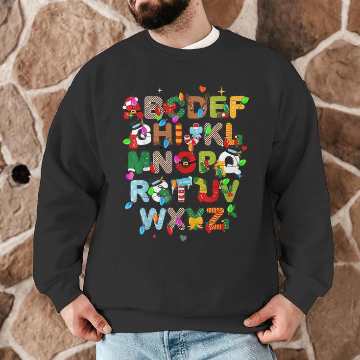 ABCs Learning Kindergarten Teacher Christmas Lights Alphabet For Men Women Kids Men Graphic Sweatshirt, novelty gifts, funny gifts ABCs Learning Kindergarten Teacher Christmas Lights Alphabet For Men Women Kids Men Graphic Sweatshirt, novelty gifts, funny gifts