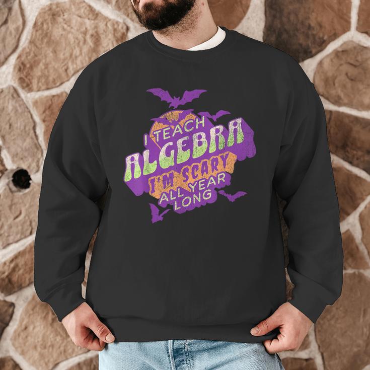 Algebra Teacher Halloween Spooky Ghost Math Mathematics Grad Men Graphic Sweatshirt, novelty gifts, funny gifts Algebra Teacher Halloween Spooky Ghost Math Mathematics Grad Men Graphic Sweatshirt, novelty gifts, funny gifts