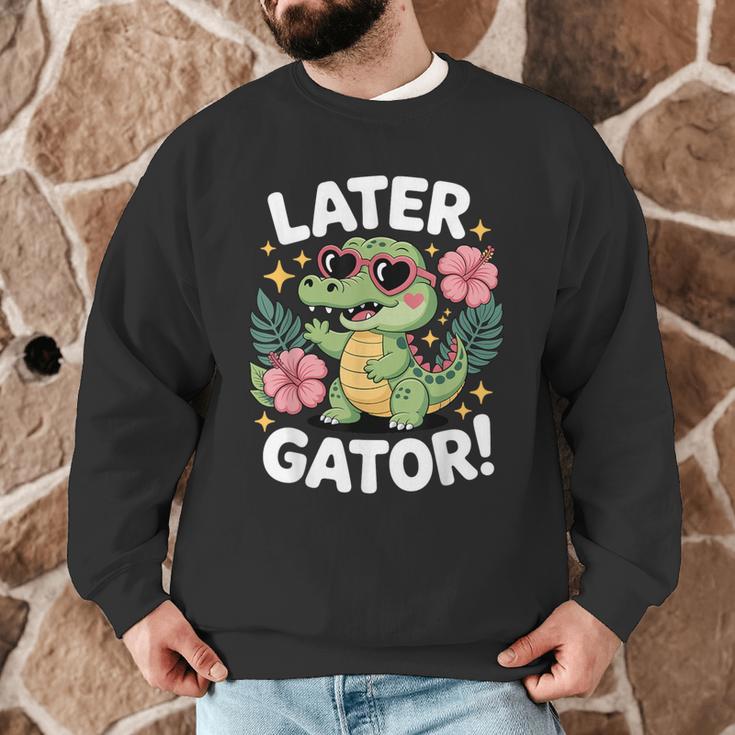 Alligator Later Gator Teacher Summer Last Day Fun Men Graphic Sweatshirt, novelty gifts, funny gifts Alligator Later Gator Teacher Summer Last Day Fun Men Graphic Sweatshirt, novelty gifts, funny gifts