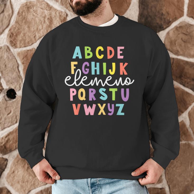 Alphabet ABC Elemeno Teacher Student Back To School Men Graphic Sweatshirt, novelty gifts, funny gifts Alphabet ABC Elemeno Teacher Student Back To School Men Graphic Sweatshirt, novelty gifts, funny gifts