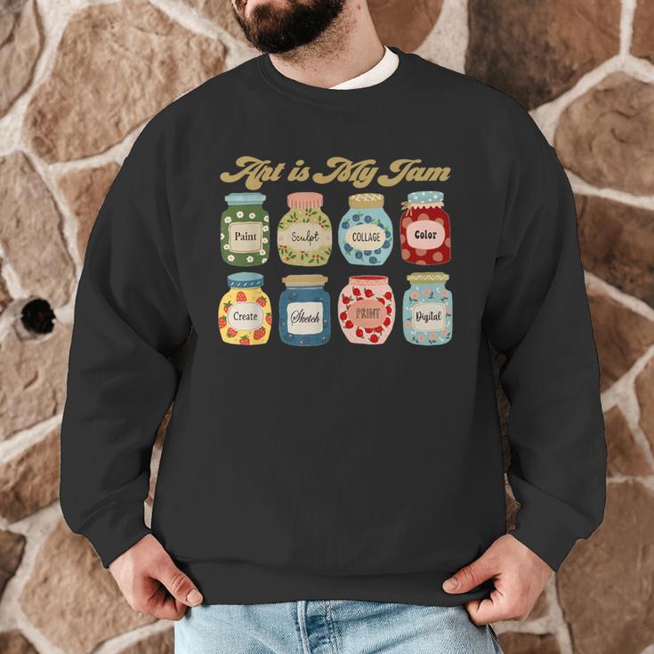 Art Is My Jam Art Teacher Specials Team Steam Teacher Men Graphic Sweatshirt, novelty gifts, funny gifts Art Is My Jam Art Teacher Specials Team Steam Teacher Men Graphic Sweatshirt, novelty gifts, funny gifts