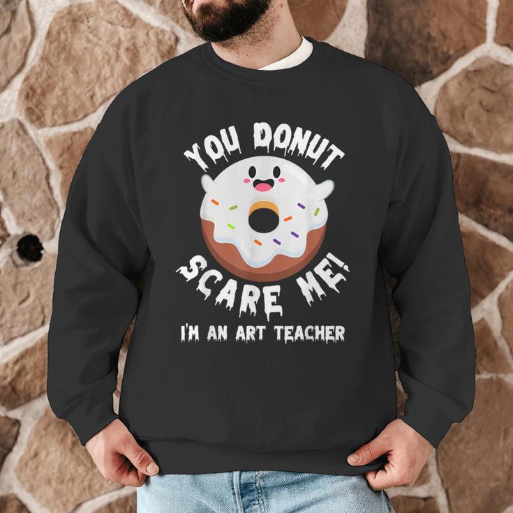 Art Teacher Halloween Donut Lover Costume Kawaii Monster Men Graphic Sweatshirt, novelty gifts, funny gifts Art Teacher Halloween Donut Lover Costume Kawaii Monster Men Graphic Sweatshirt, novelty gifts, funny gifts