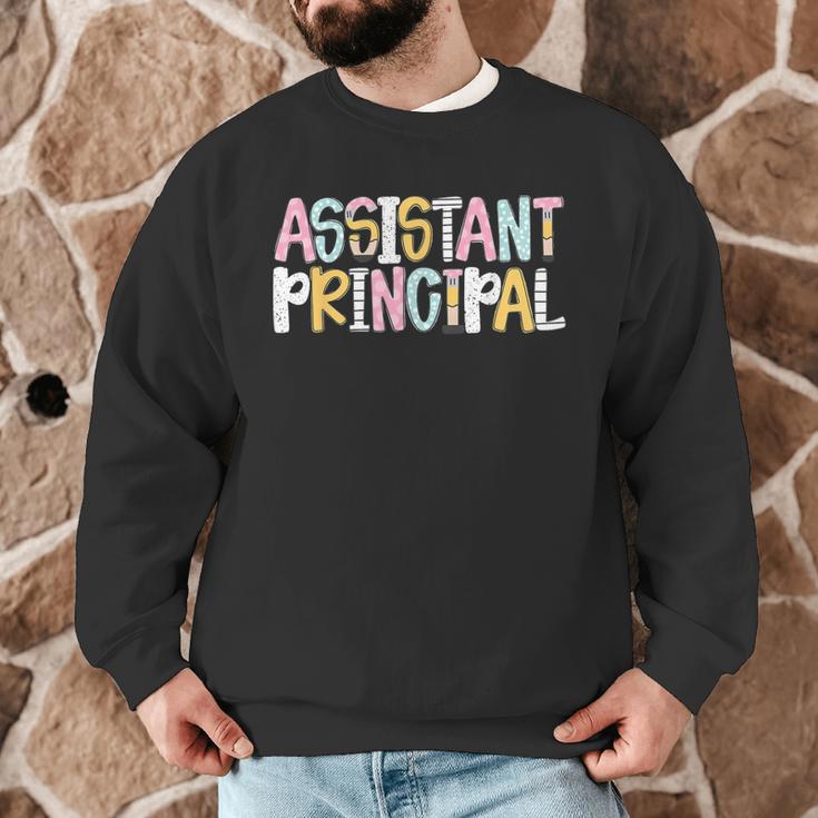 Assistant Principal Back To School Teacher Appreciation Men Graphic Sweatshirt, novelty gifts, funny gifts Assistant Principal Back To School Teacher Appreciation Men Graphic Sweatshirt, novelty gifts, funny gifts