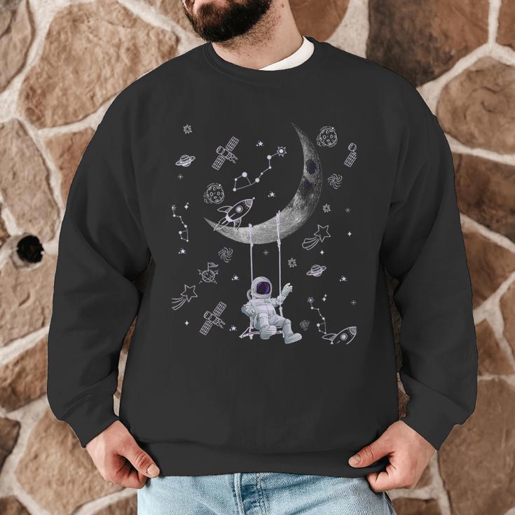 Astronaut Purple Moon Swing NASA Space Science Teacher Men Graphic Sweatshirt, novelty gifts, funny gifts Astronaut Purple Moon Swing NASA Space Science Teacher Men Graphic Sweatshirt, novelty gifts, funny gifts