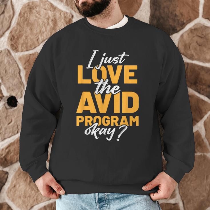AVID Team Appreciation Essentials AVID Program Teacher Men Graphic Sweatshirt, novelty gifts, funny gifts