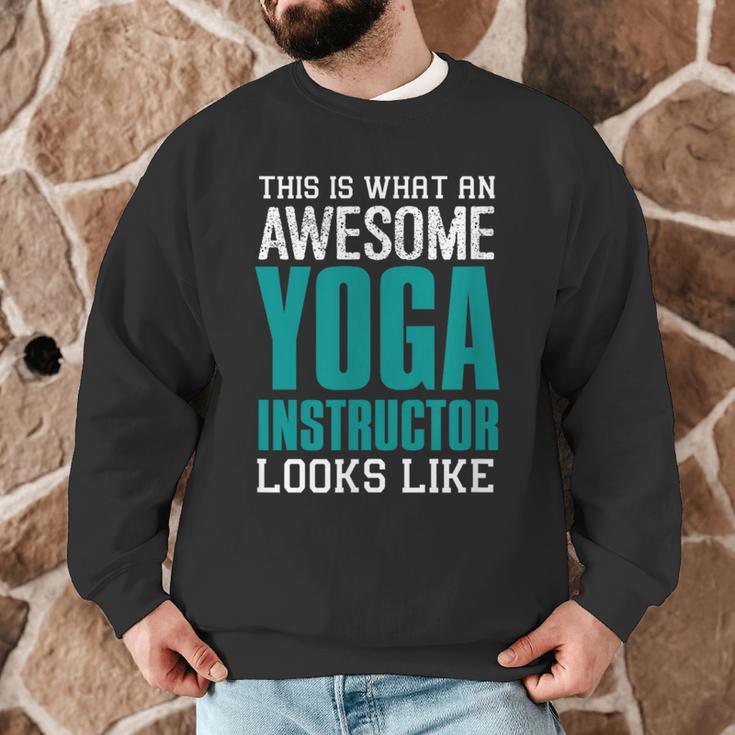 This Is What An Awesome Yoga Instructor Yoga Teacher Men Graphic Sweatshirt, novelty gifts, funny gifts This Is What An Awesome Yoga Instructor Yoga Teacher Men Graphic Sweatshirt, novelty gifts, funny gifts