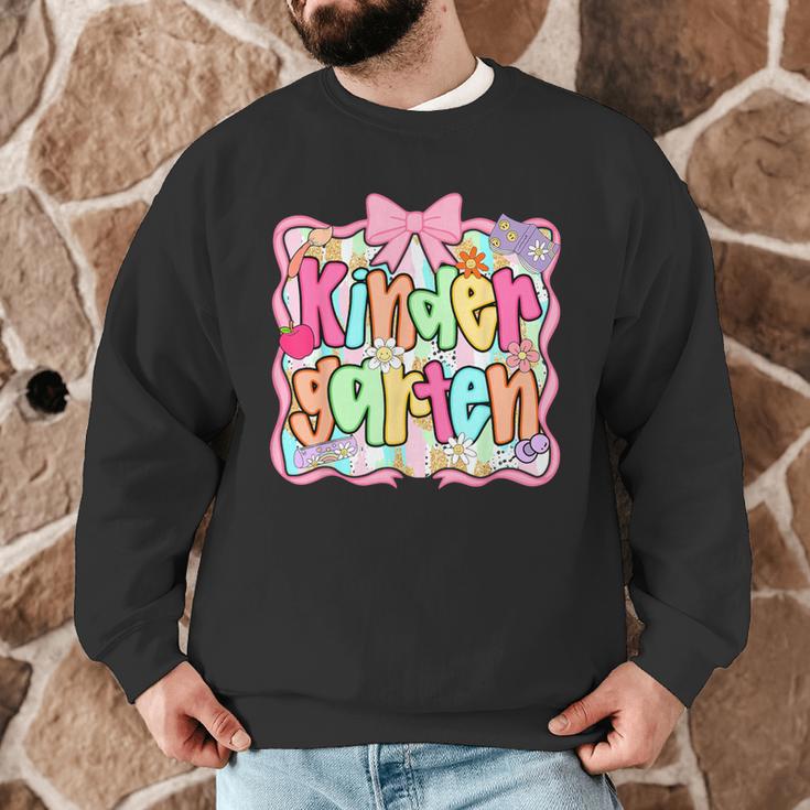 Back To School Kindergarten Preppy Teacher Girl Men Graphic Sweatshirt, novelty gifts, funny gifts