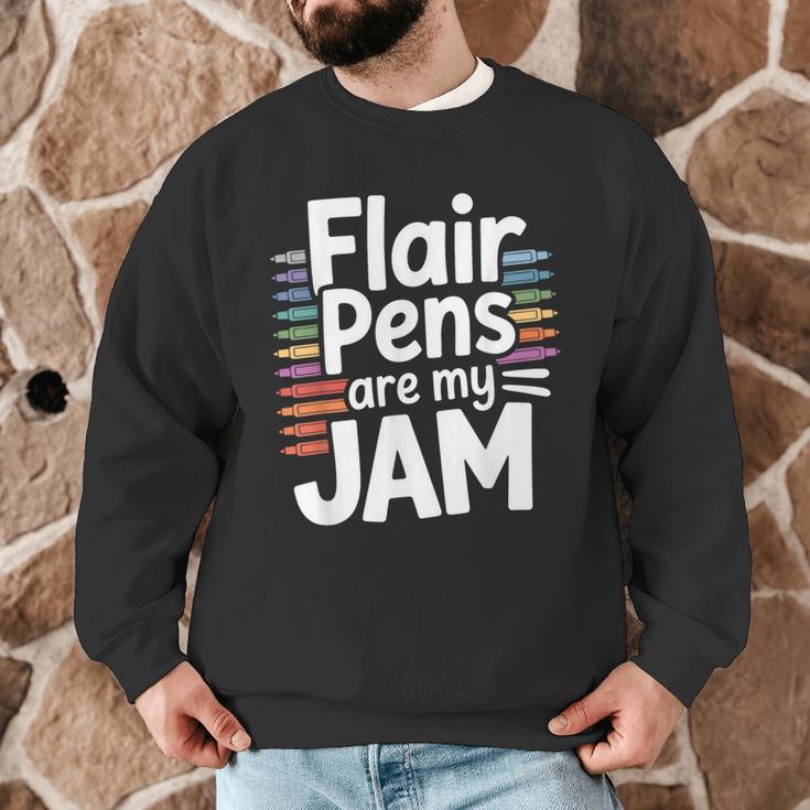 Back To School Teacher Flair Pens Are My Jam Men Graphic Sweatshirt, novelty gifts, funny gifts Back To School Teacher Flair Pens Are My Jam Men Graphic Sweatshirt, novelty gifts, funny gifts