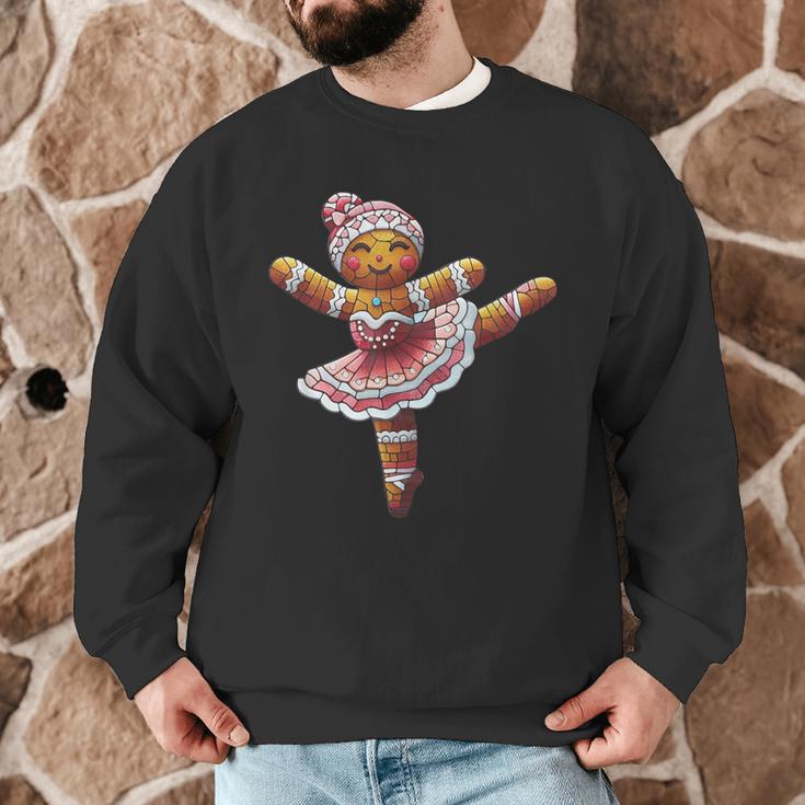 Ballet Dancer Gingerbread Christmas Dance Teacher Girl Women Men Graphic Sweatshirt, novelty gifts, funny gifts Ballet Dancer Gingerbread Christmas Dance Teacher Girl Women Men Graphic Sweatshirt, novelty gifts, funny gifts