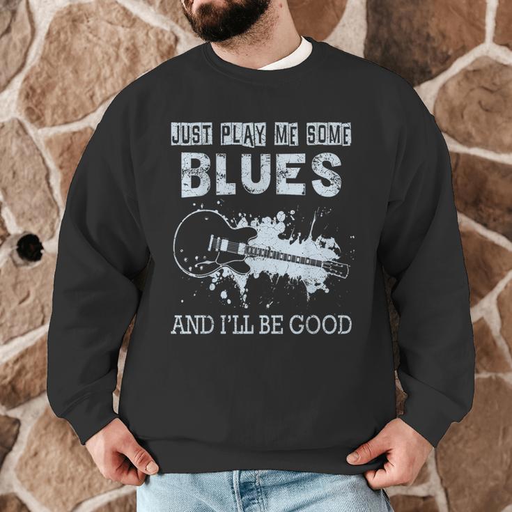 Blues Music Band Lover Vintage Guitar Teacher Blues Men Graphic Sweatshirt, novelty gifts, funny gifts Blues Music Band Lover Vintage Guitar Teacher Blues Men Graphic Sweatshirt, novelty gifts, funny gifts