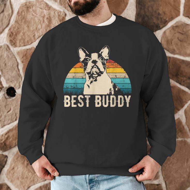 Boston Terrier Boston-Bulldog Men Graphic Sweatshirt, novelty gifts, funny gifts