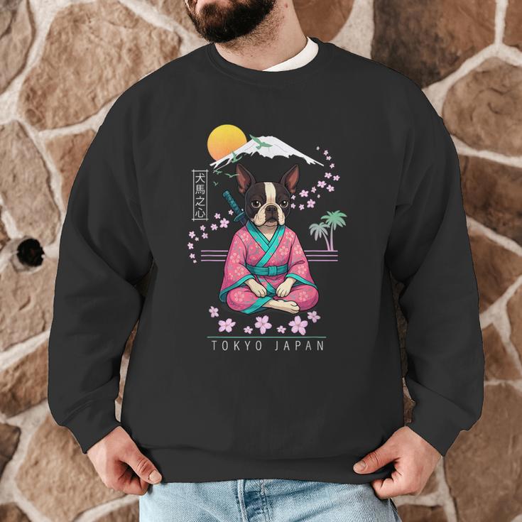 Boston Terrier Boston Bull Terrier Men Graphic Sweatshirt, novelty gifts, funny gifts
