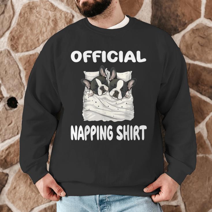 Boston Terrier Dog Official Sleepshirt Pajamas Nightgown For Men Women Kids Men Graphic Sweatshirt, novelty gifts, funny gifts