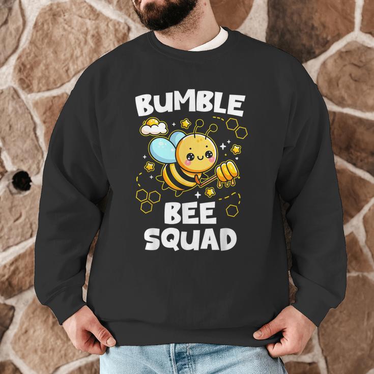 Bumble Bee Squad Honey Bumblebee Teacher Team Group Men Graphic Sweatshirt, novelty gifts, funny gifts