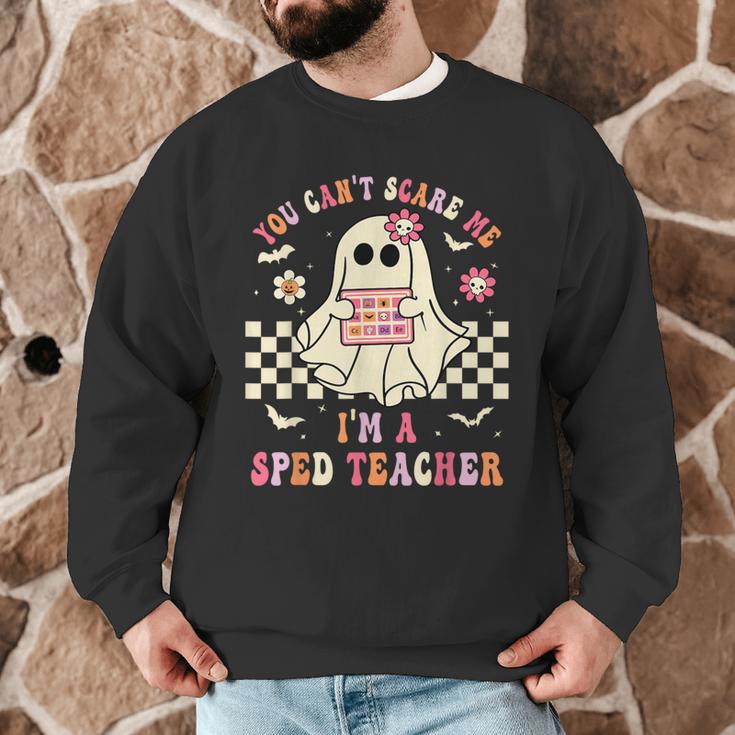 You Can't Scare Me I'm A SPED Teacher Crew Squad Halloween Men Graphic Sweatshirt, novelty gifts, funny gifts You Can't Scare Me I'm A SPED Teacher Crew Squad Halloween Men Graphic Sweatshirt, novelty gifts, funny gifts